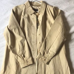 Tan Leather Jacket NWT